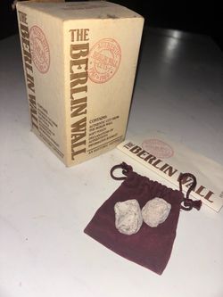 Pieces of the Berlin Wall
