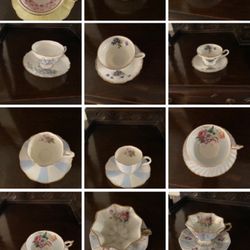 Antique Tea Cup Set $15 Each 