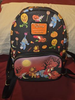 Winnie the Pooh & Friends "Halloween" Loungefly Mini Backpack