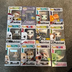 Nightmare before Christmas funko collection