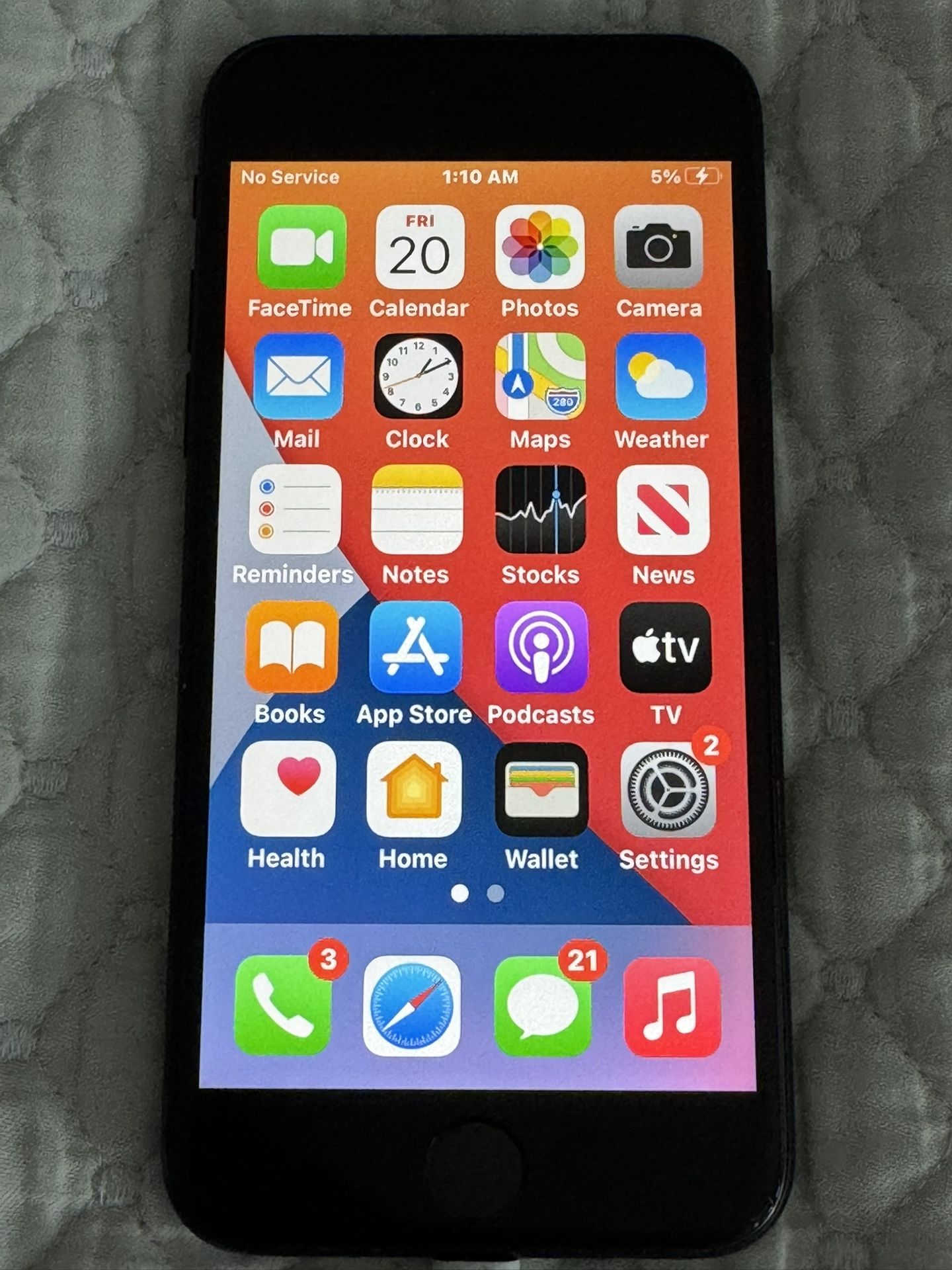Iphone 7 Unlocked Matt Black For Any Carrier 32GB