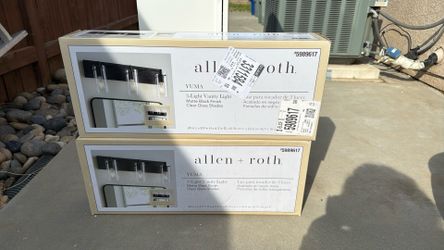 Allen+ Ruth 3 Light Vanity, 60$ Each