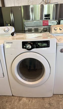 Samsung Dryer Electric Front load White XL Capacity

