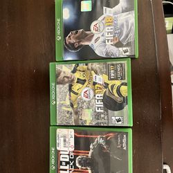 Xbox one 3 games