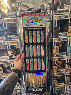 Pokemon Santa Cruz Blind Wrap Skateboard Decks