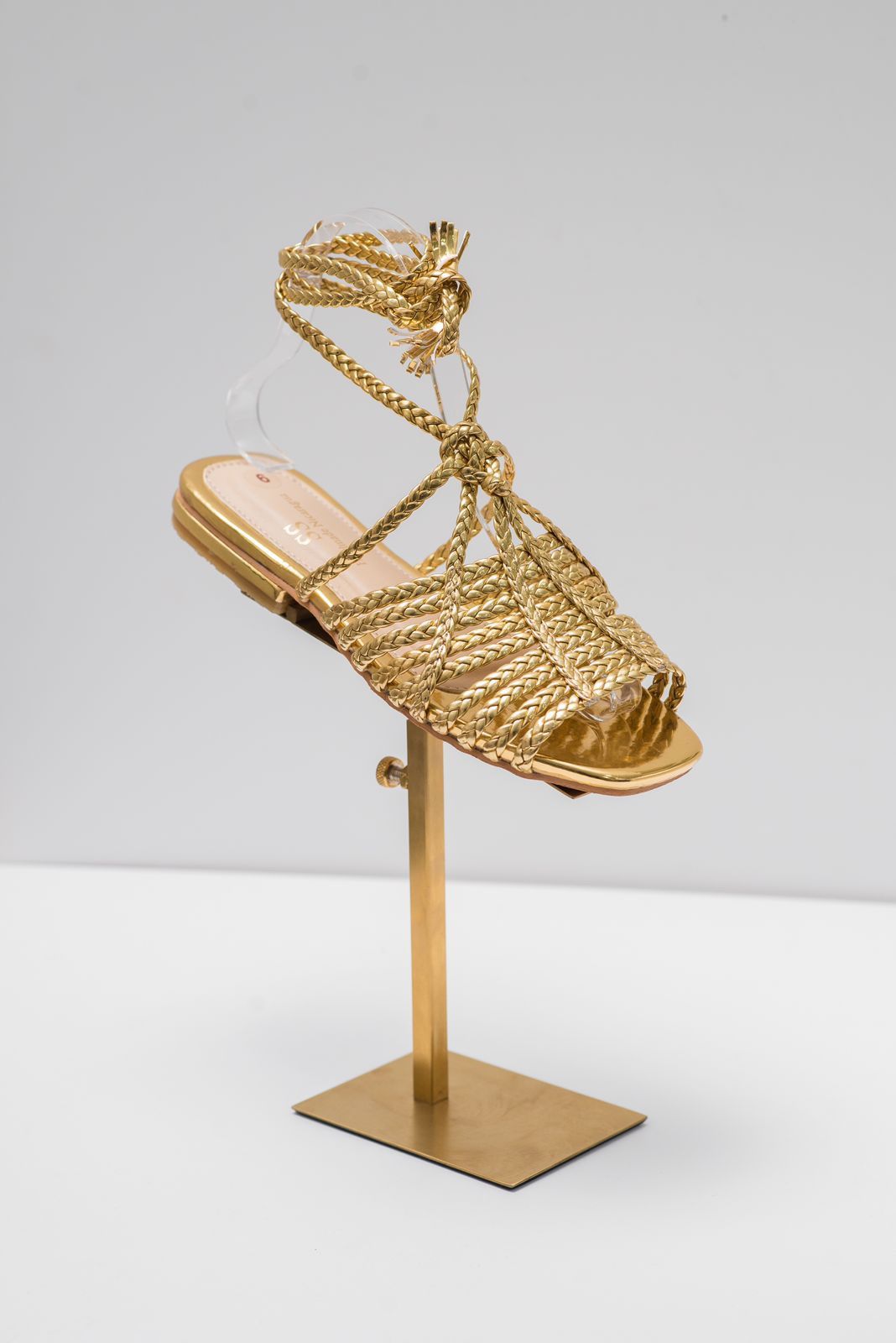 โจ Handmade Gold Rope Sandals โ Boho Chic Style โจ