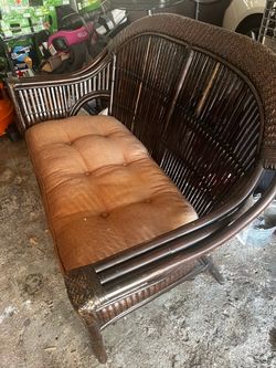Wicker chair