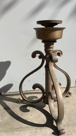 Brass candle holder