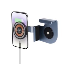 CYBERBEANS Phone Mount Charger For Tesla Model 3Y Accessories 2024 2025,Touchscreen Wireless Charge For Magsafe Magnetic Phone Holder For IPhone 14/15
