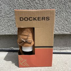 DOCKERS Mens Tan Size XL (11-12) SLIPPERS Memory Foam, Odor Control, Indoor/Outdoor