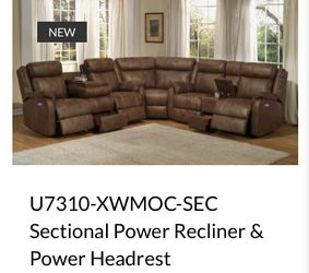 Sectional power recliner