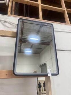 New in Box 20x28 LED Medicine Cabinet w/ Mirror Recessed or Surface Mount Bathroom Medicine Cabinet