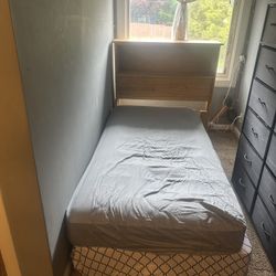 Twin Bed And Frame $15