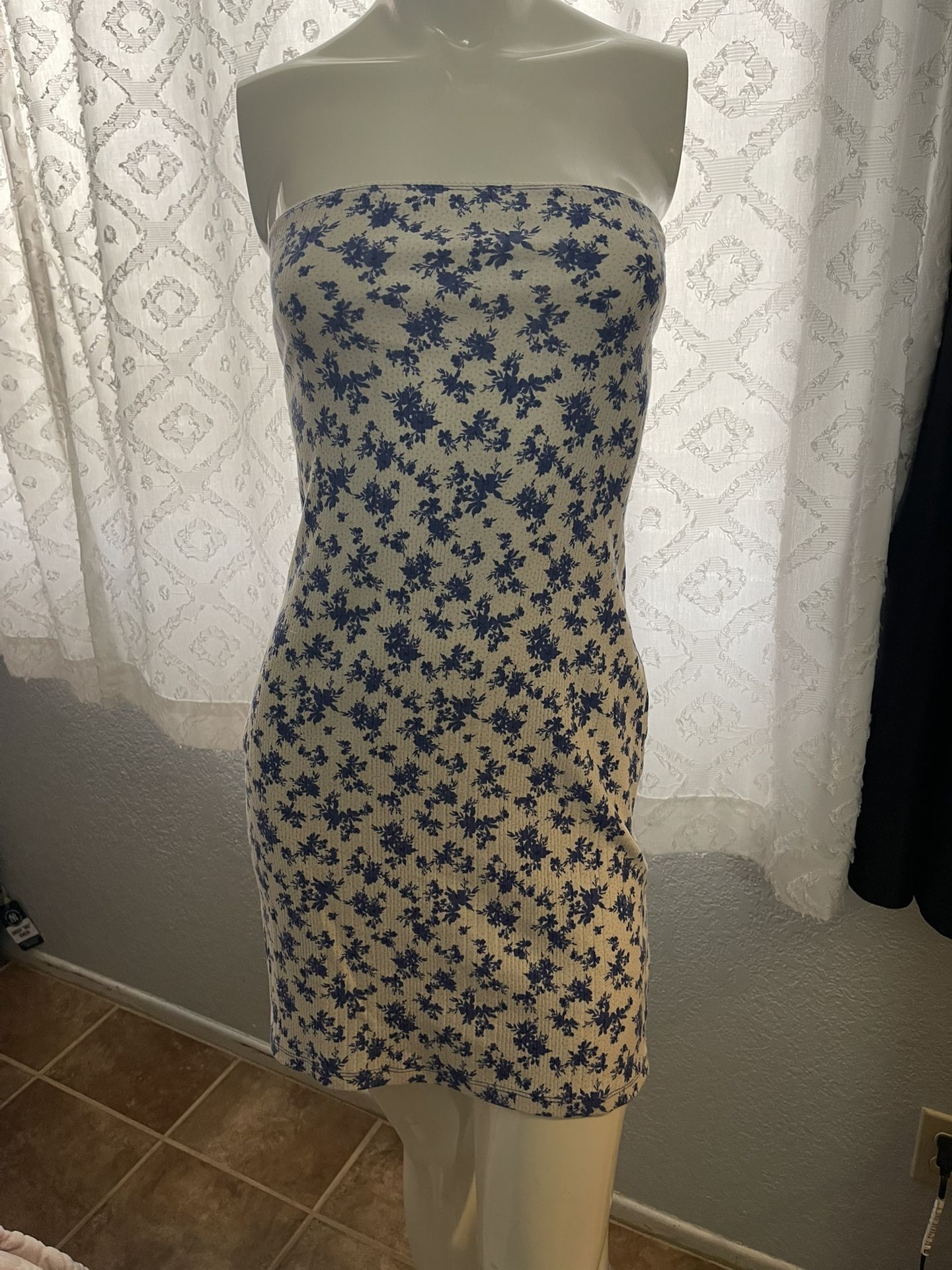 Off Shoulder Floral Dress