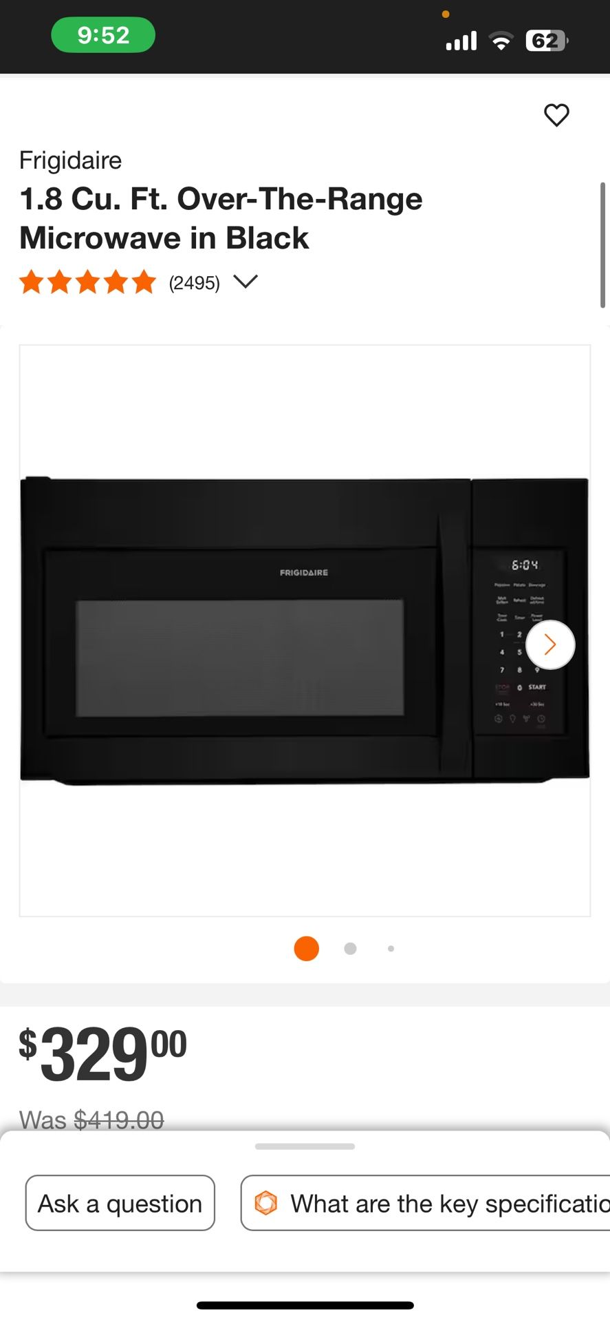 Microwave Range