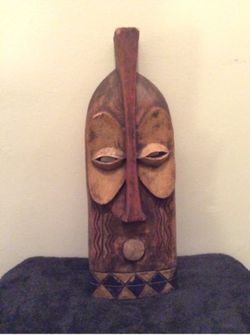 Pier One Wooden Decor Mask