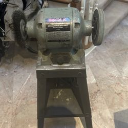 Union Tool Co Heavy Duty Industrial Bench Grinder