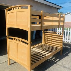 Bunk Bed Frame Twin Over Twin