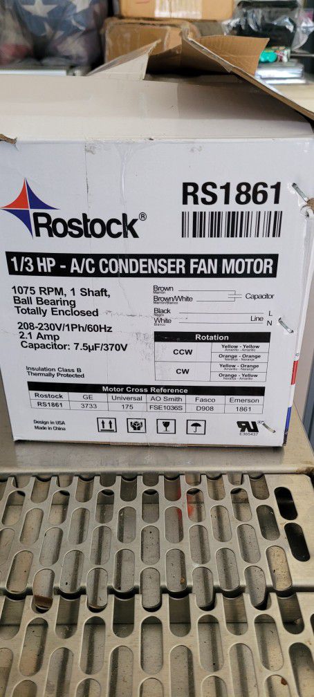AC Condenser Fan Motor