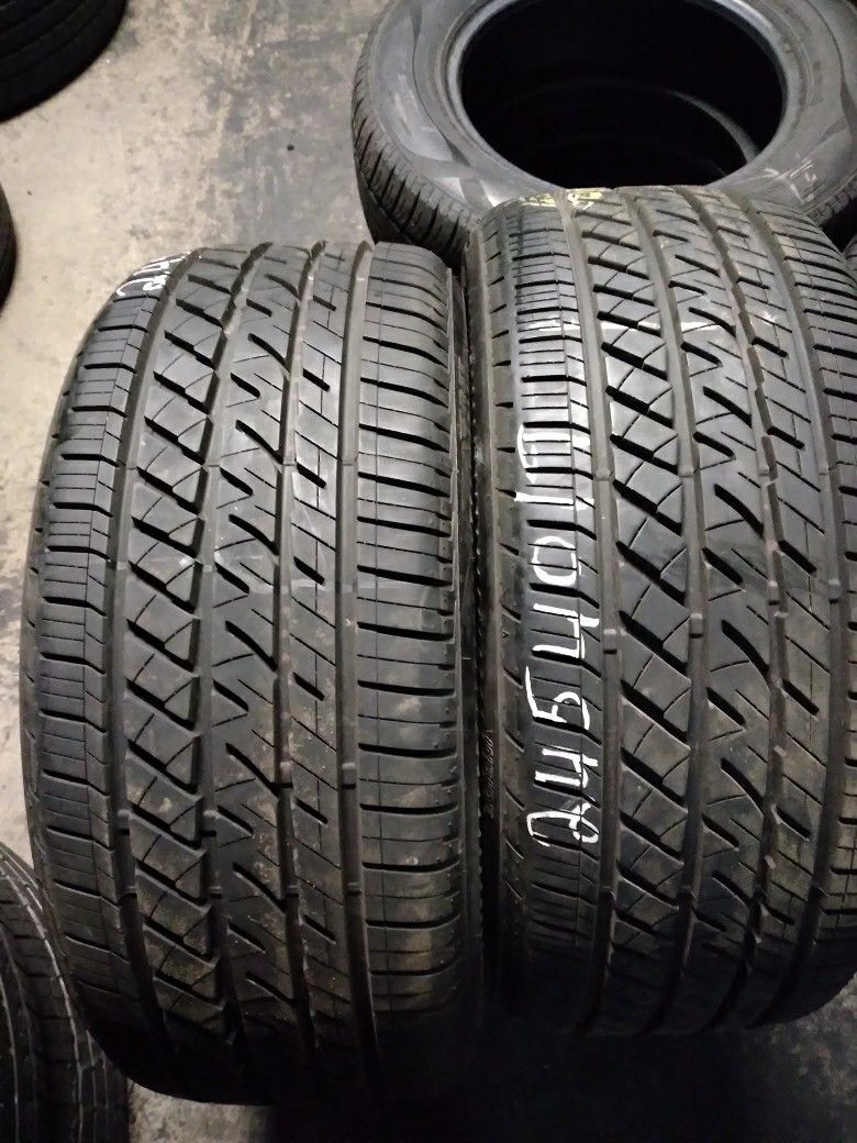 Used Tires staggered set up 245/40/19 -275/35/19 Bridgestone