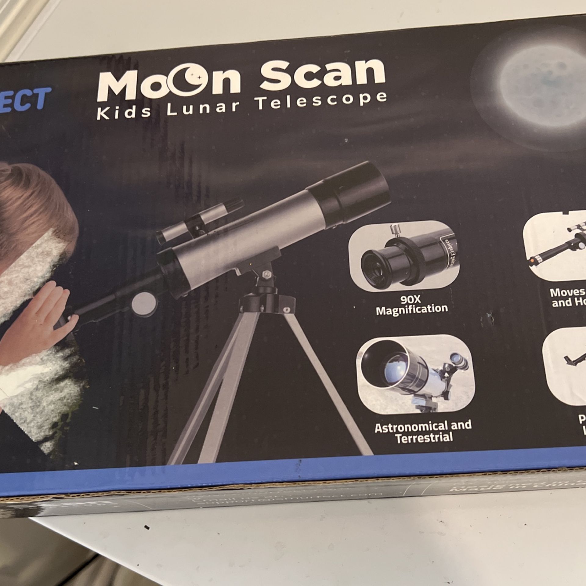 Brand New Still In Package Kid Lunar Telescope