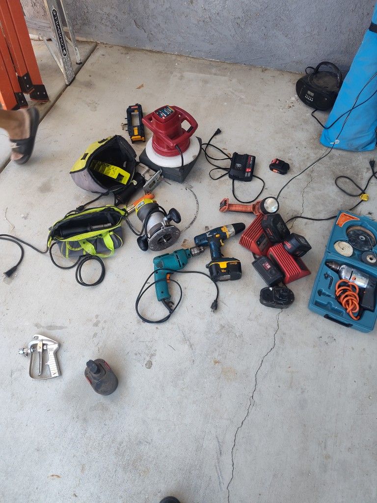 Drills And Car Polisher 