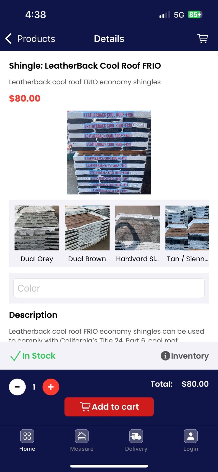 COOL RATED ROOFING SHINGLES