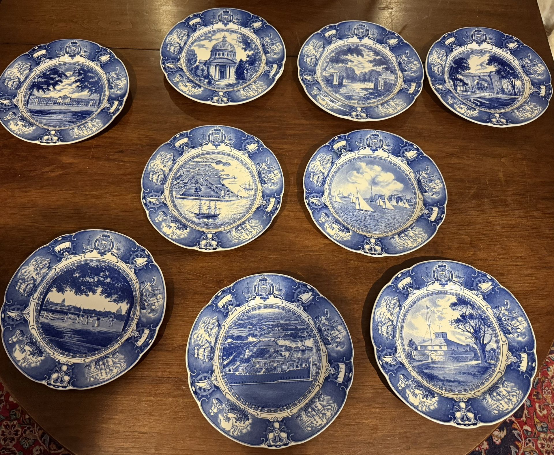 US Naval Academy- Wedgwood Plates