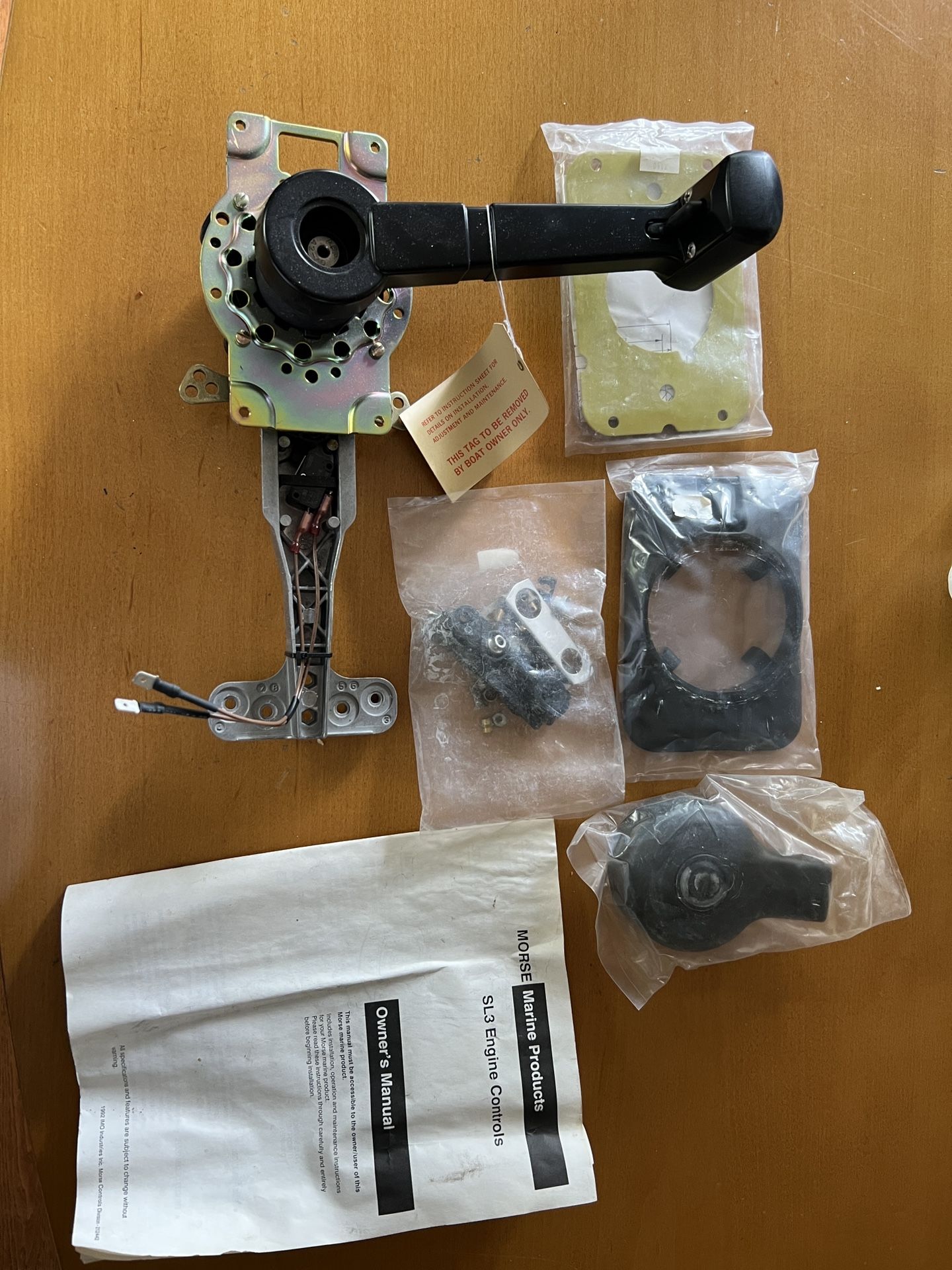 Shift/Throttle Control For Boat