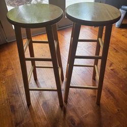Wooden Bar Stools