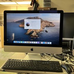 iMac late 2013  21.5 inch I5 @ 2.7  ghz 8GB RAM  1TB flash storage  macOs Catalina Version  10.15.7