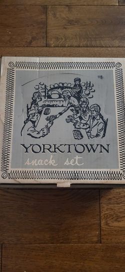 Vintage Yorktown Snack Set 8pcs.