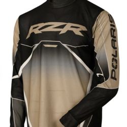 New xl  Bronze/Black RZR® Pro Jersey, polaris