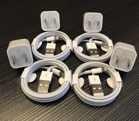 Apple IPhone Chargers 4 Sets