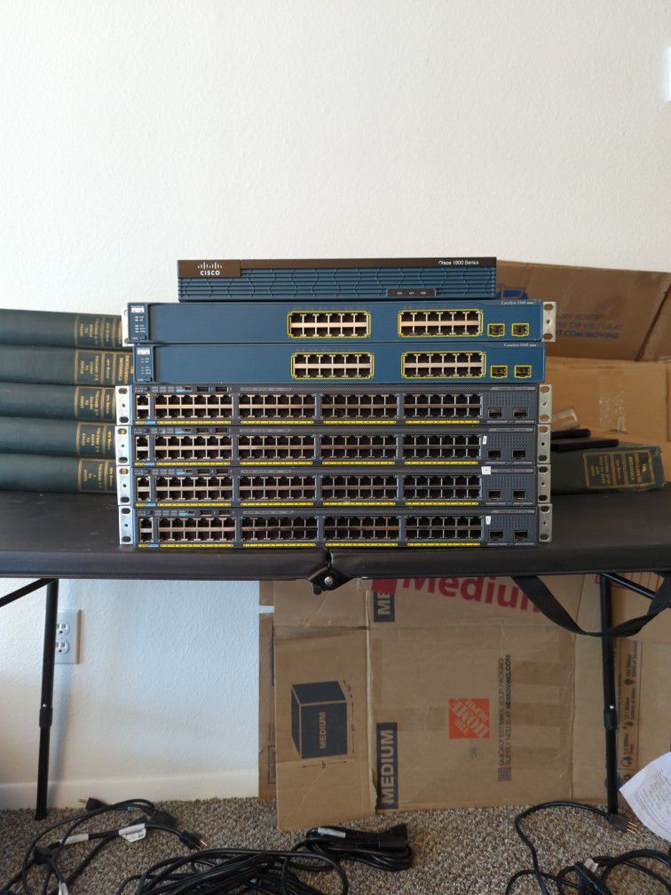 Home lab networks switches and routher