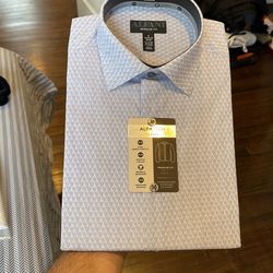 Alfani ALFATECH Mens Dress Shirt