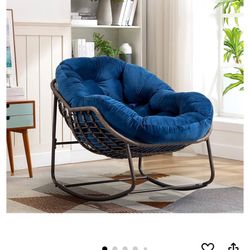 Rattan Oversized Chair
