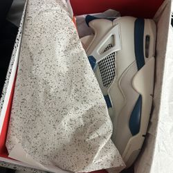 Military Blue 4’s Size 13