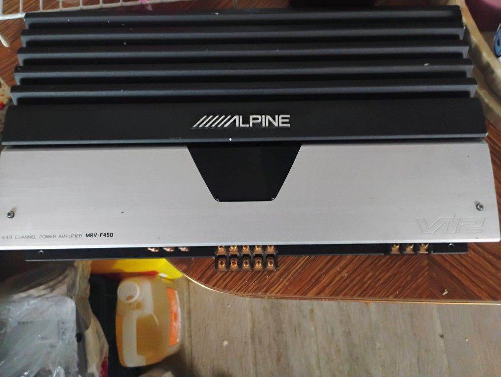 Alpine Amplifier Mrv F540 V12