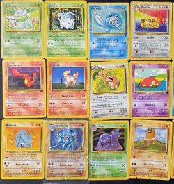 Pokémon Trading Cards Including Holographic and Rare Cards!