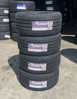 255/35/18 American New tires installed and balanced included