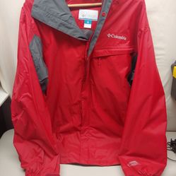 Columbia Mens L Omni-Tech Jacket
