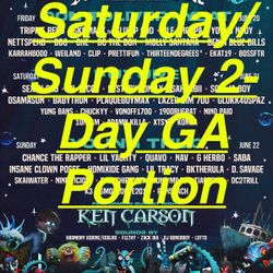 SummerSmash Chicago 2025 (2- Day Portion GA) Saturday/ Sunday Portion-$300 EACH!
