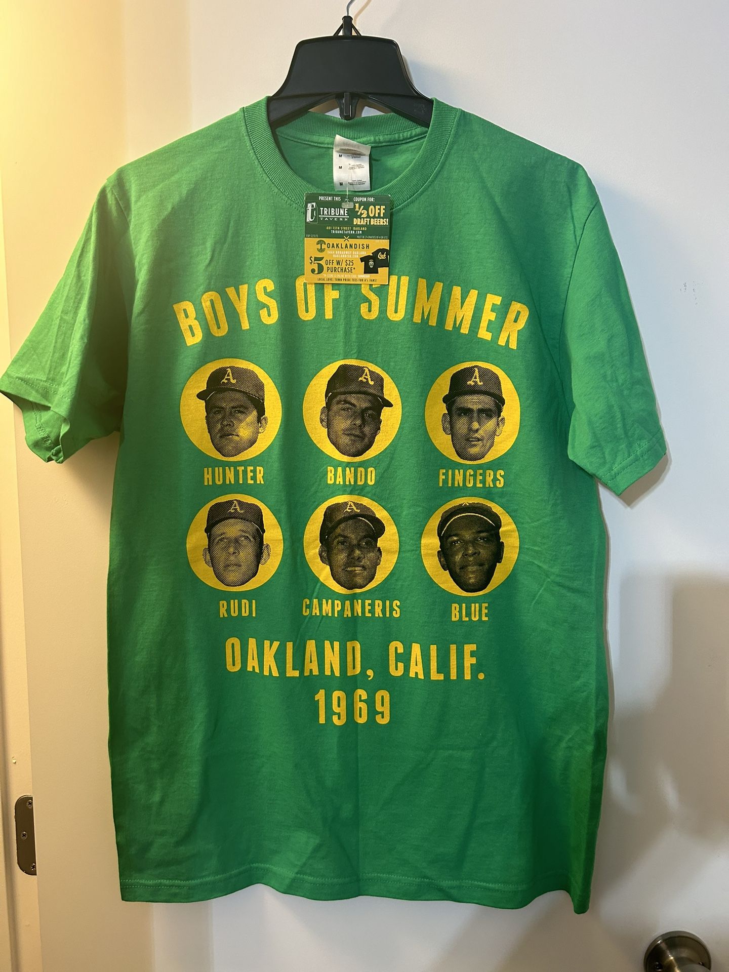 Oakland A's MLB Baseball Vintage Shirt Men's Size Medium