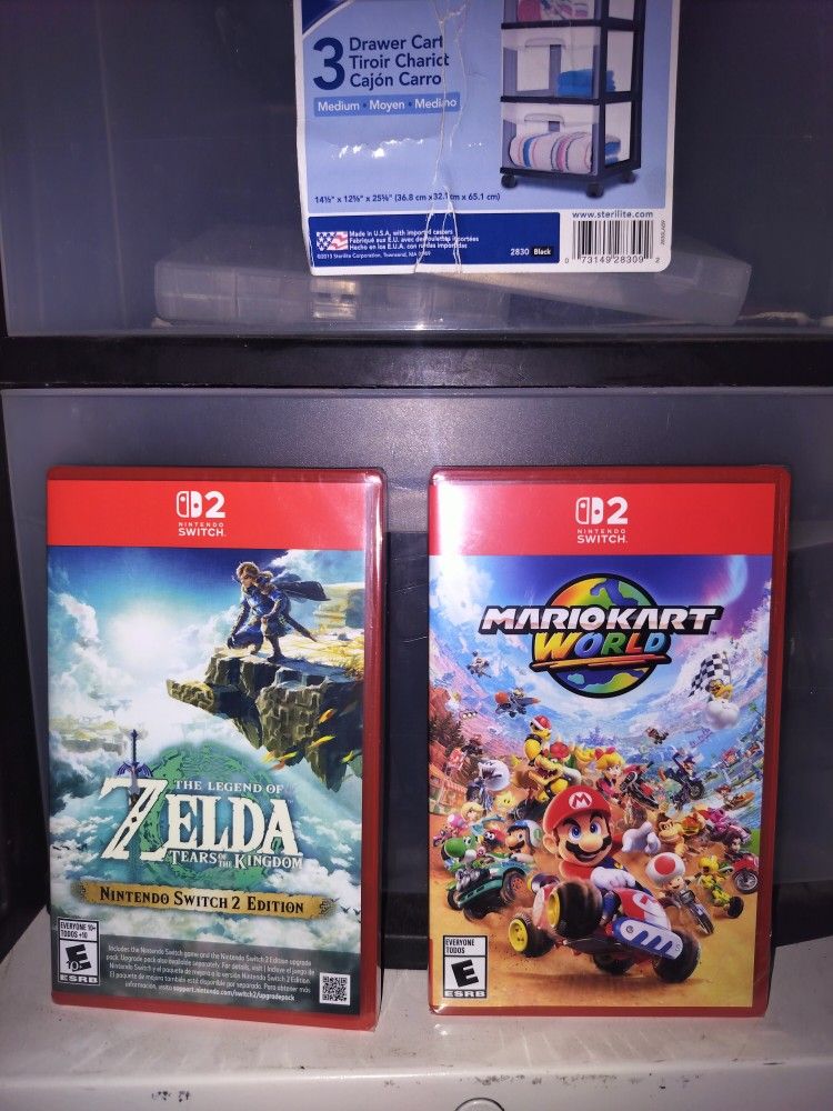 Mario Kart Or Legend Of Zelda for Nintendo Switch 2