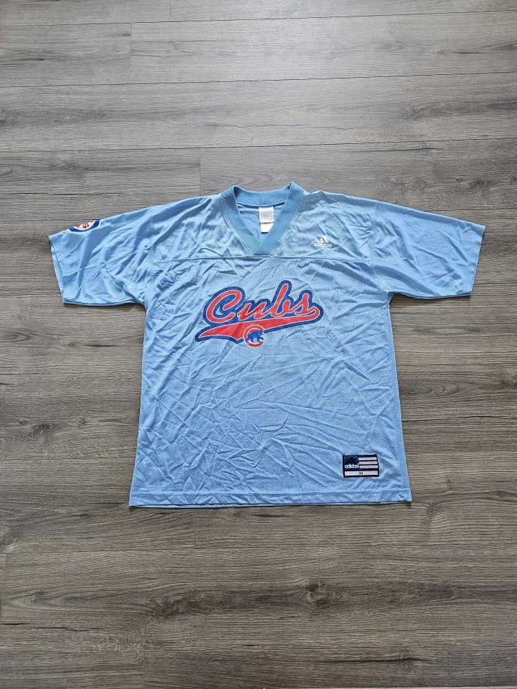 Vintage Adidas Chicago Cubs Kerry Wood Football Jersey Mens Size Medium