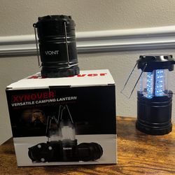 Camping Lanterns/lights, Solar And Battery Operated 