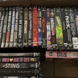 WWE DVD LOT OF 30