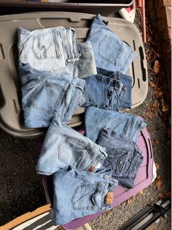 Blue Jeans-8 Pairs