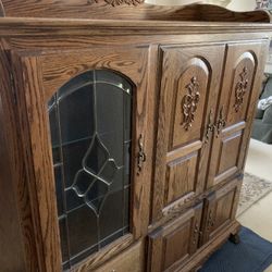 Oak Entertainment Center